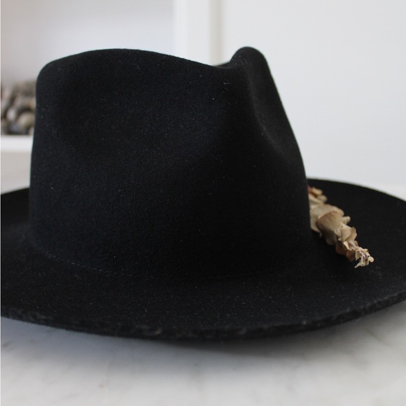 NWT Gigi Pip Zephyr Rancher Hat in Black Size S/M - Picture 5 of 6